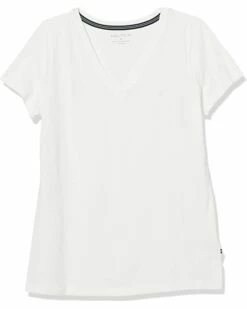 Nautica Women's Easy Comfort V-Neck Supersoft Stretch Cotton T-Shirt | Shirts & Tops -Nautica sales 2022 51DhyMdTOeL. AC SR736920