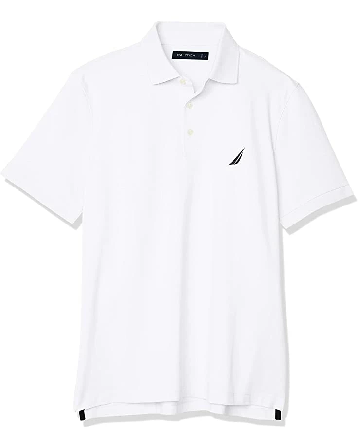 Nautica Men's Short Sleeve Solid Stretch Cotton Pique Polo Shirt | Shirts & Tops 5 Nautica Men's Short Sleeve Solid Stretch Cotton Pique Polo Shirt | Shirts & Tops - Image 5
