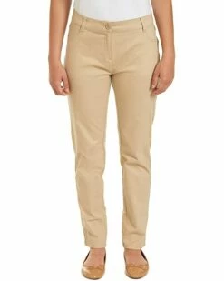 Nautica Girls' Juniors Uniform Skinny Stretch Sateen Pant | Pants