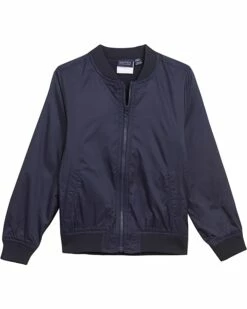 Nautica Girls' Full-Zip Lightweight Bomber Jacket | Coats & Outerwear