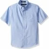 Nautica Boys' School Uniform Short Sleeve Button-Down Oxford Shirt | Shirts & Tops