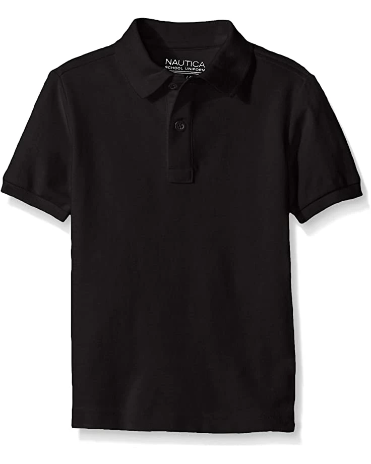 Nautica Boys' School Uniform Short Sleeve Pique Polo | Shirts & Tops 1 Nautica Boys' School Uniform Short Sleeve Pique Polo | Shirts & Tops