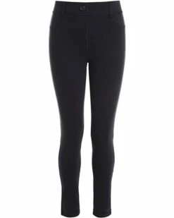 Nautica Girls' School Uniform Sensory-Friendly Legging | Pants