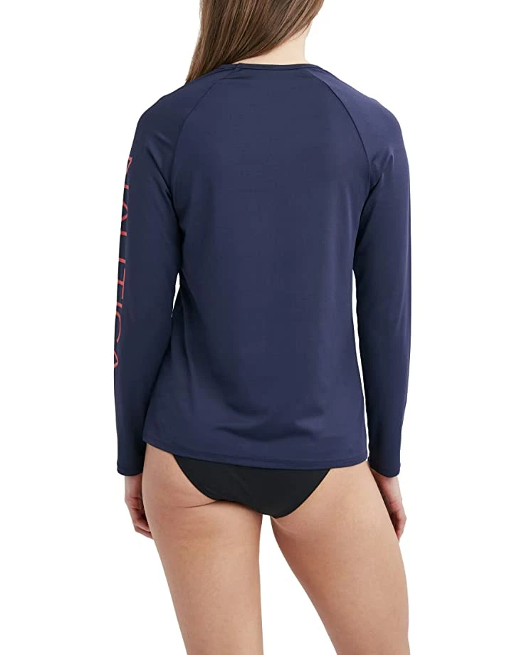 Nautica Solid Rashguard | Swimwear 2 Nautica Solid Rashguard | Swimwear - Image 2