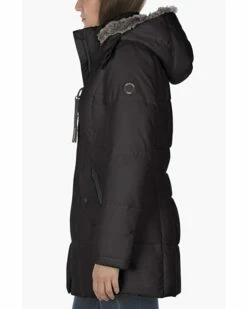 Nautica Women's Heavyweight Puffer Jacket with Faux Fur Lined Hood | Coats & Outerwear -Nautica sales 2022 61JPC45jsDL. AC SR736920