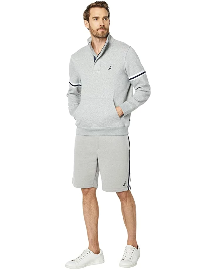 Nautica Color-Block Sleeve 1/4 Zip Sweatshirt | Hoodies & Sweatshirts 4 Nautica Color-Block Sleeve 1/4 Zip Sweatshirt | Hoodies & Sweatshirts - Image 4
