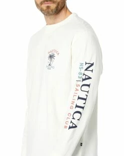Nautica Long Sleeve Graphic T-Shirt | Shirts & Tops -Nautica sales 2022 61SsPGOKBSL. AC SR736920