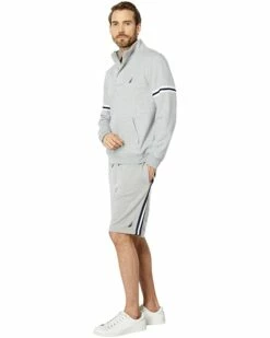 Nautica Side Stripe Fleece Shorts -Nautica sales 2022 61SvqtF3VVL. AC SR736920