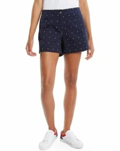 Nautica Women's Comfort Tailored Stretch Cotton Solid and Novelty Short | Shorts