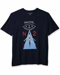 Men's Short Sleeve 100% Cotton Nautical Series Graphic Tee | Shirts & Tops -Nautica sales 2022 61ZvLcdoilL. AC SR736920