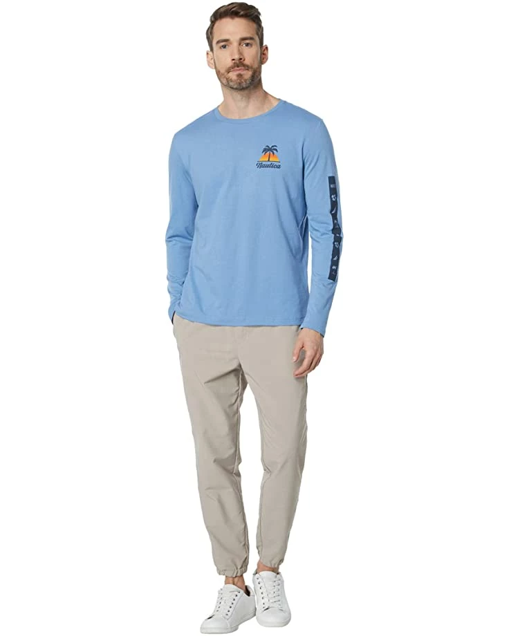 Nautica Sustainably Crafted Graphic Long Sleeve T-Shirt | Shirts & Tops 4 Nautica Sustainably Crafted Graphic Long Sleeve T-Shirt | Shirts & Tops - Image 4