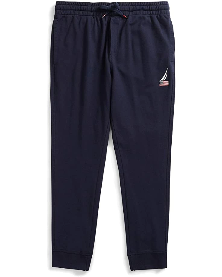 Nautica Men's American Flag Logo Joggers | Pants 4 Nautica Men's American Flag Logo Joggers | Pants - Image 4
