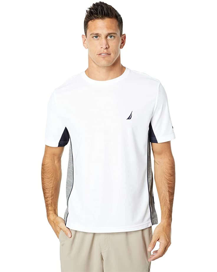 Nautica Sustainably Crafted Navtech Color-Block T-Shirt | Shirts & Tops 1 Nautica Sustainably Crafted Navtech Color-Block T-Shirt | Shirts & Tops