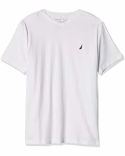Nautica Boys' Short Sleeve Solid V-Neck T-Shirt | Shirts & Tops -Nautica sales 2022 61kjR8e 3L. AC SR736920