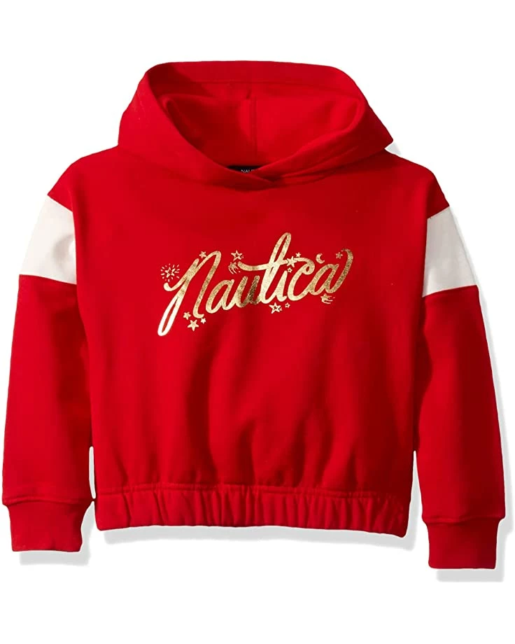 Nautica Girls' Long Sleeve Fleece Hoodie | Hoodies & Sweatshirts 1 Nautica Girls' Long Sleeve Fleece Hoodie | Hoodies & Sweatshirts