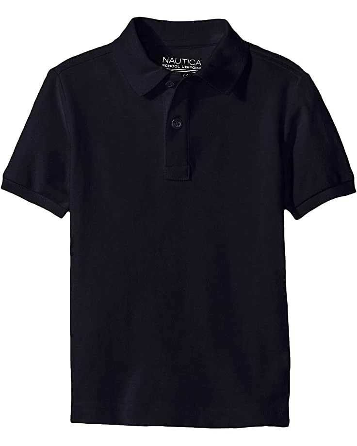 Nautica Boys' School Uniform Short Sleeve Pique Polo | Shirts & Tops 5 Nautica Boys' School Uniform Short Sleeve Pique Polo | Shirts & Tops - Image 5