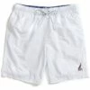 Nautica Men's Standard 8" American Flag Logo J-Class Swim Shorts | Swimwear