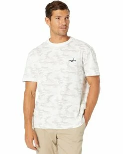 Nautica Short Sleeve Camo Print Tee | Shirts & Tops