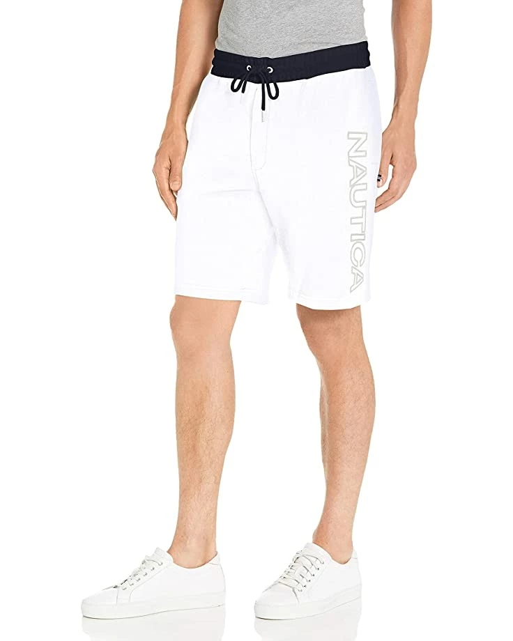 Nautica Men's Fleece Logo Shorts 1 Nautica Men's Fleece Logo Shorts