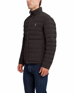 Nautica Men's Stretch Reversible Midweight Puffer Jacket, Wind and Water Resistant | Coats & Outerwear -Nautica sales 2022 712GvjFz0L. AC SR736920