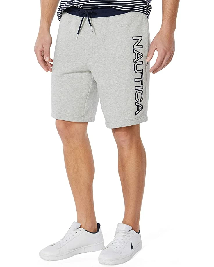 Nautica Men's Fleece Logo Shorts 3 Nautica Men's Fleece Logo Shorts - Image 3