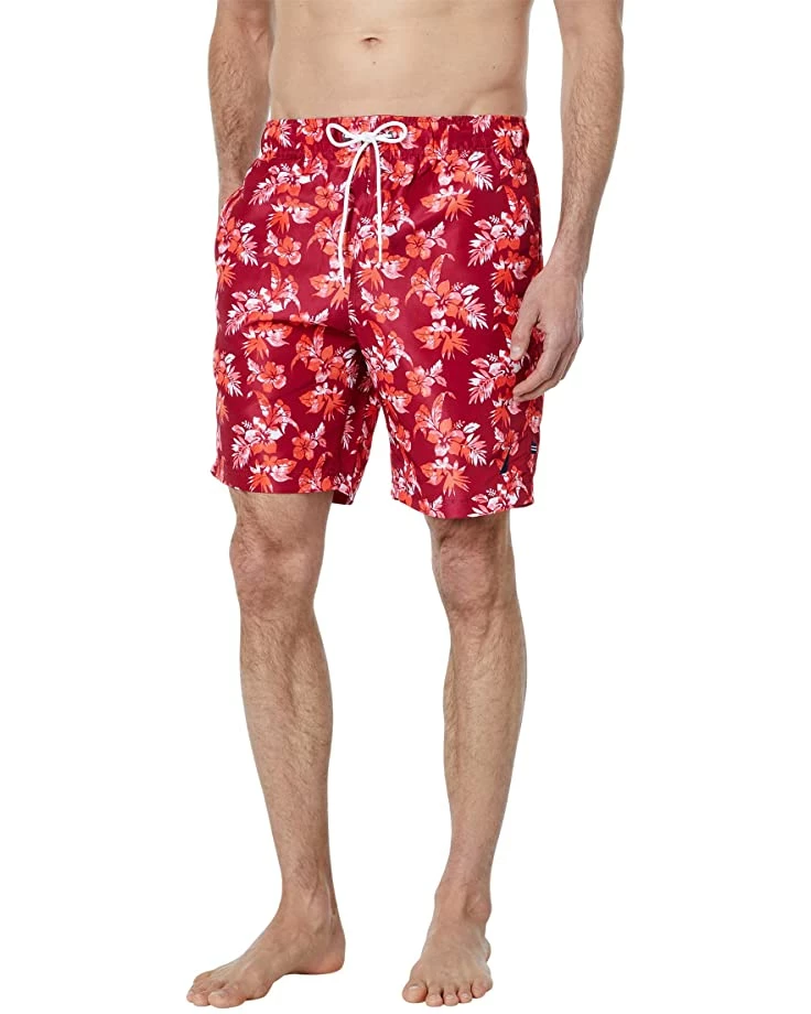Nautica Sustainably Crafted 8" Printed Swim | Swimwear 4 Nautica Sustainably Crafted 8" Printed Swim | Swimwear - Image 4