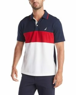 Nautica Men's Short Sleeve 100% Cotton Pique Color Block Polo Shirt | Shirts & Tops 11 Nautica Men's Short Sleeve 100% Cotton Pique Color Block Polo Shirt | Shirts & Tops -Nautica sales 2022 714THJNuS L. AC SR736920