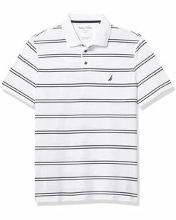 Nautica Men's Slim Fit Performance Stripe Polo | Shirts & Tops