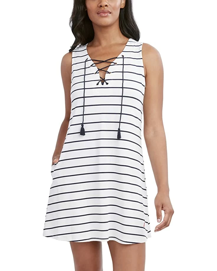 Nautica Catch Stripe Dress Cover-Up | Swimwear 1 Nautica Catch Stripe Dress Cover-Up | Swimwear