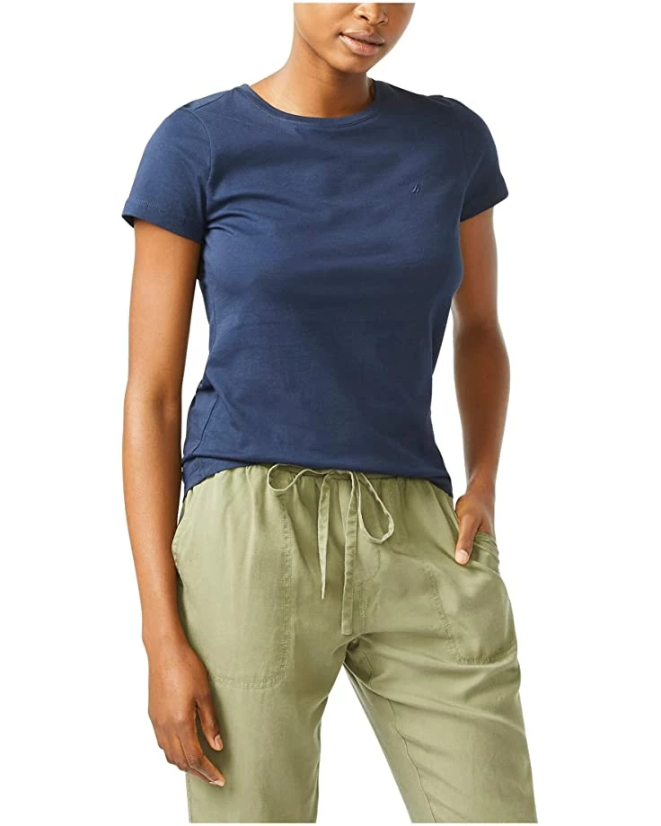 Nautica Women's Classic Fit Crew-Neck J-Class T-Shirt | Shirts & Tops 7 Nautica Women's Classic Fit Crew-Neck J-Class T-Shirt | Shirts & Tops - Image 7