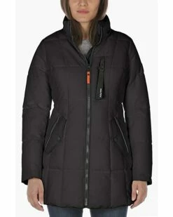 Nautica Women's Heavyweight Puffer Jacket with Faux Fur Lined Hood | Coats & Outerwear -Nautica sales 2022 719XyET2IRL. AC SR736920