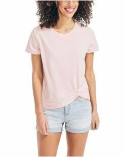 Nautica Women's Classic Fit Side Knot Top | Shirts & Tops -Nautica sales 2022 71CmTz6B3iL. AC SR736920