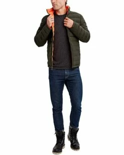 Nautica Men's Stretch Reversible Midweight Puffer Jacket, Wind and Water Resistant | Coats & Outerwear -Nautica sales 2022 71E2ndrcbIL. AC SR736920
