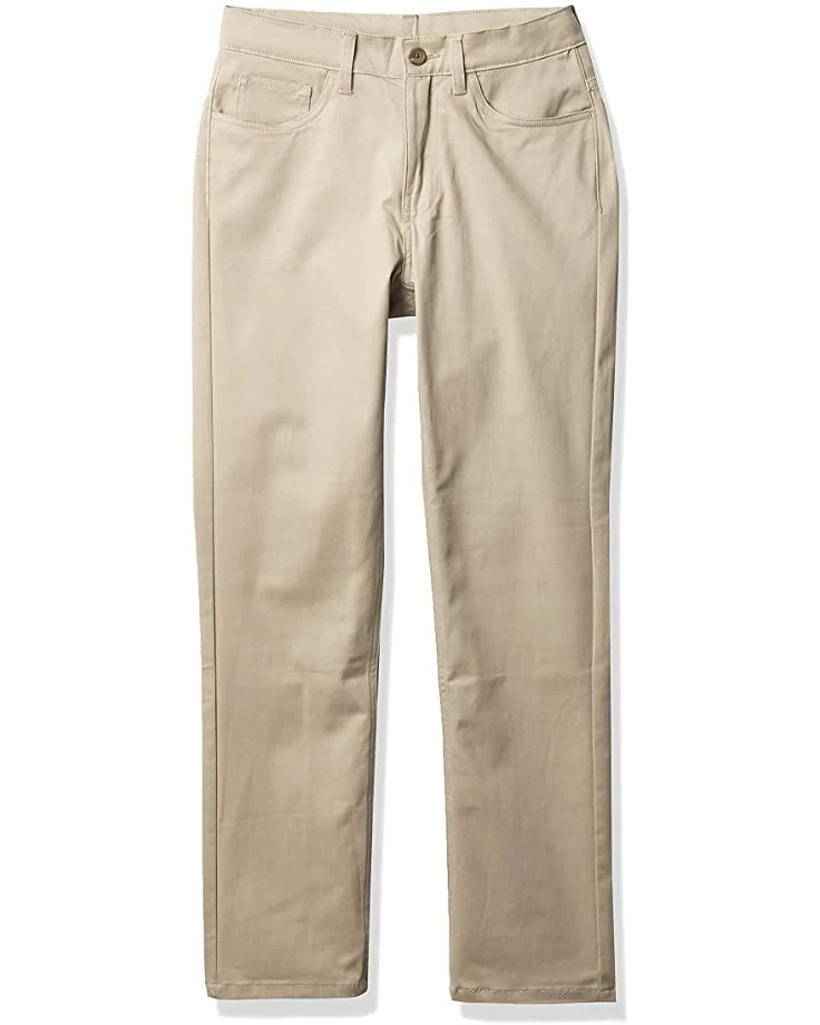 Nautica Boys' Flat Front Stretch Twill Chino Khaki Pant | Pants 1 Nautica Boys' Flat Front Stretch Twill Chino Khaki Pant | Pants