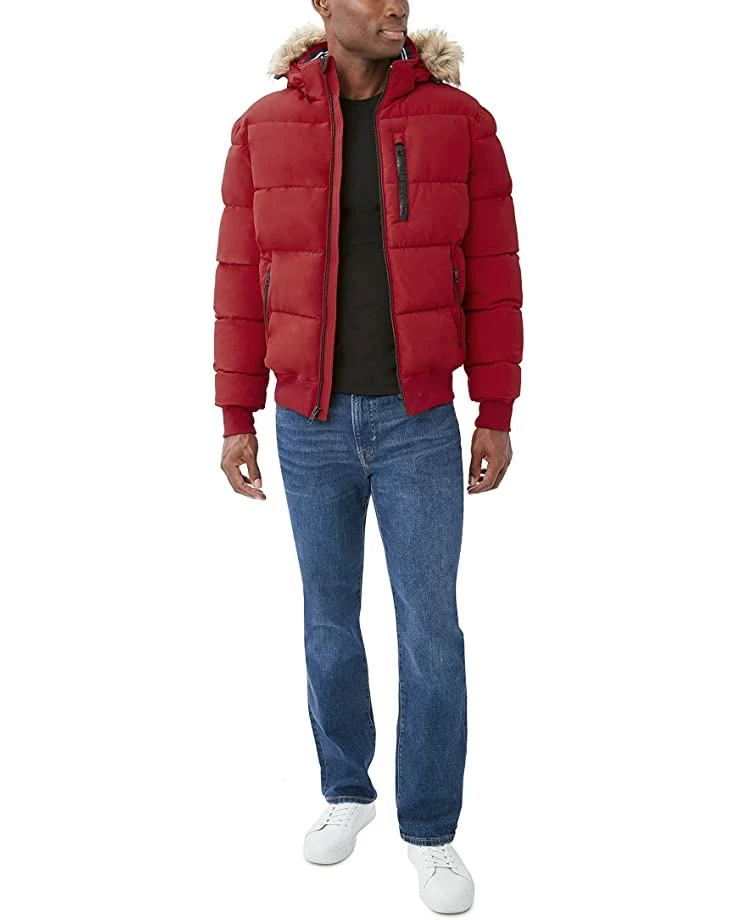 Nautica Men's Puffer Jacket with Removable Hood, Water and Wind Resistant | Coats & Outerwear 6 Nautica Men's Puffer Jacket with Removable Hood, Water and Wind Resistant | Coats & Outerwear - Image 6