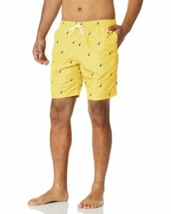 Nautica Men's Standard Quick Dry All Over J-Class Sailboat Print Swim Trunk | Swimwear -Nautica sales 2022 71K8QldRn0L. AC SR736920
