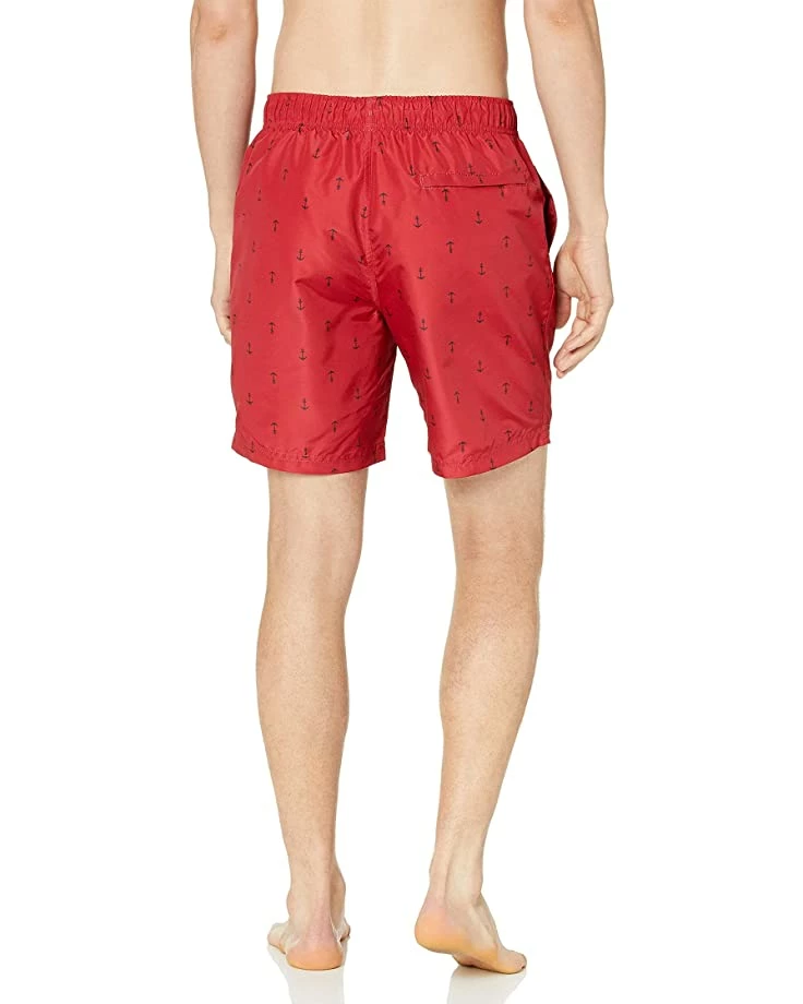 Nautica Men's Quick Dry All Over Classic Anchor Print Swim Trunk | Swimwear 2 Nautica Men's Quick Dry All Over Classic Anchor Print Swim Trunk | Swimwear - Image 2