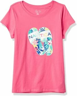Nautica Girls' Short Sleeve Stripe Fashion Dress | Shirts & Tops -Nautica sales 2022 71KfVwlxZFL. AC SR736920