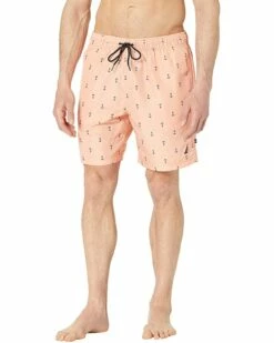 Nautica 8" Anchor Print Swim Shorts | Swimwear