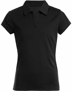 Nautica Girls' School Uniform Short Sleeve Performance Polo | Shirts & Tops