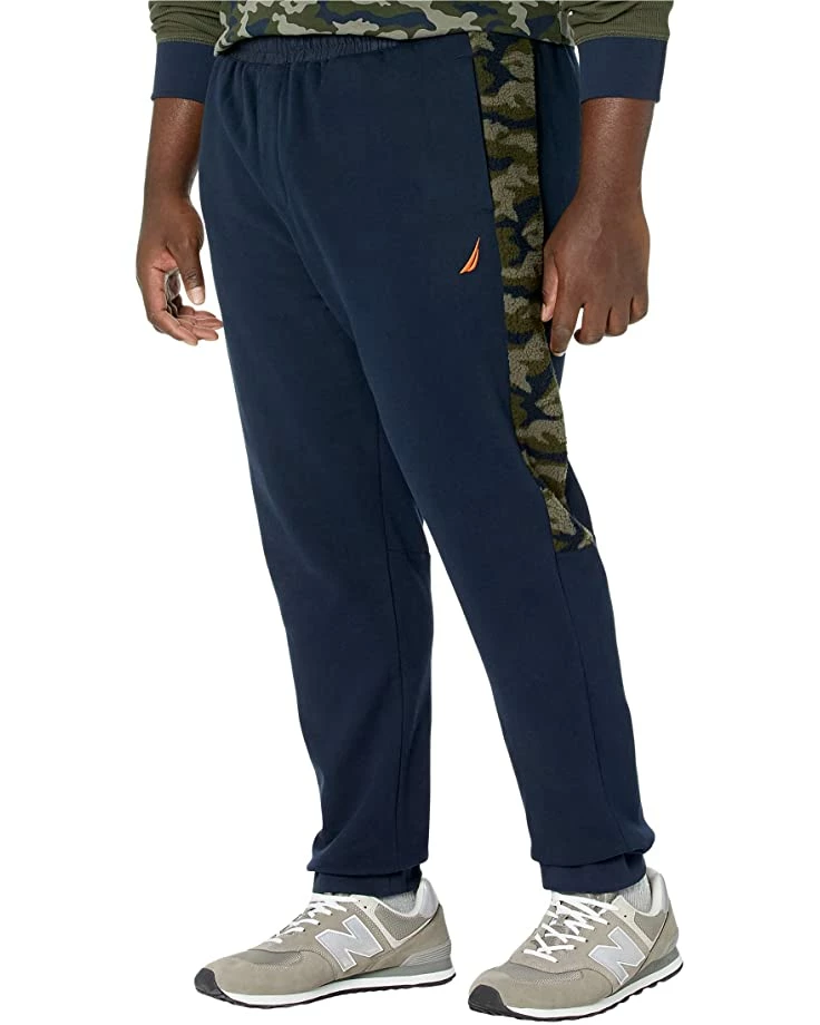 Nautica Big & Tall Big & Tall Camouflage Sherpa Panel Joggers | Pants 1 Nautica Big & Tall Big & Tall Camouflage Sherpa Panel Joggers | Pants
