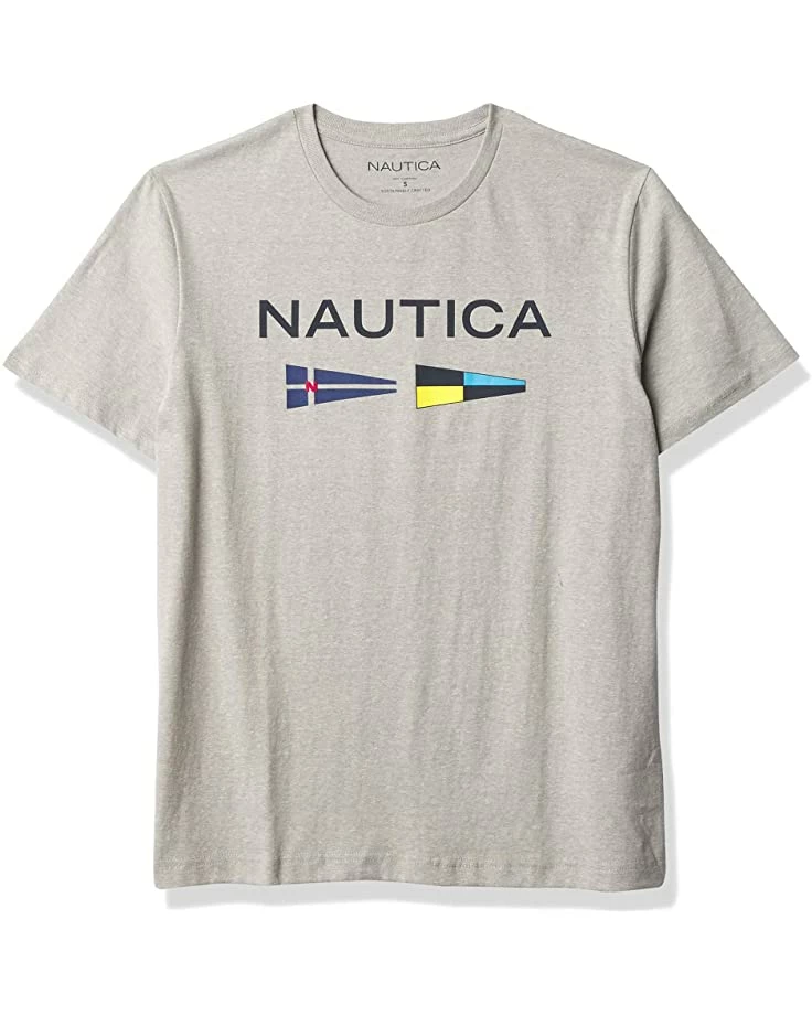 Nautica Men's Sustainably Crafted Logo Signal Flag Graphic T-Shirt | Shirts & Tops 6 Nautica Men's Sustainably Crafted Logo Signal Flag Graphic T-Shirt | Shirts & Tops - Image 6