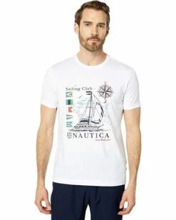 Nautica Sustainably Crafted Sailing Club Graphic T-Shirt | Shirts & Tops