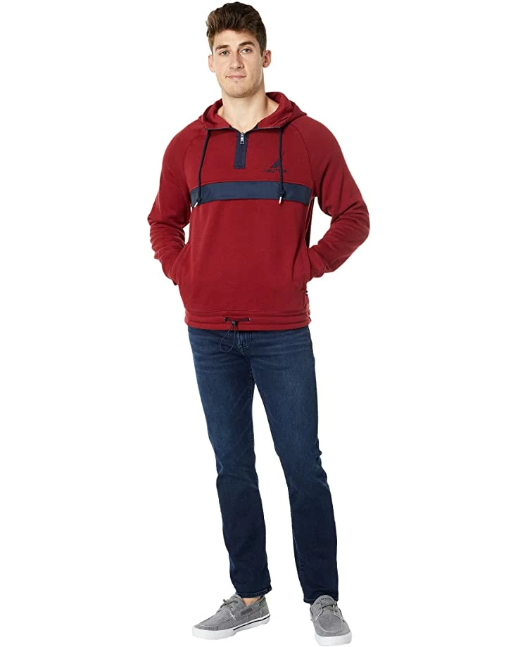 Nautica Logo 1/4 Zip Hoodie | Hoodies & Sweatshirts 4 Nautica Logo 1/4 Zip Hoodie | Hoodies & Sweatshirts - Image 4