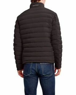 Nautica Men's Stretch Reversible Midweight Puffer Jacket, Wind and Water Resistant | Coats & Outerwear -Nautica sales 2022 71Rbxc4 sBL. AC SR736920