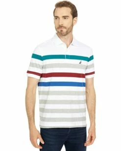 Nautica 100% Cotton Stripe Polo | Shirts & Tops