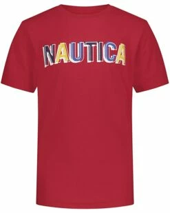 Nautica Boys' High Density Screen Print Graphic Tee | Shirts & Tops