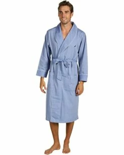 Nautica Captain's Herringbone Robe | Sleepwear