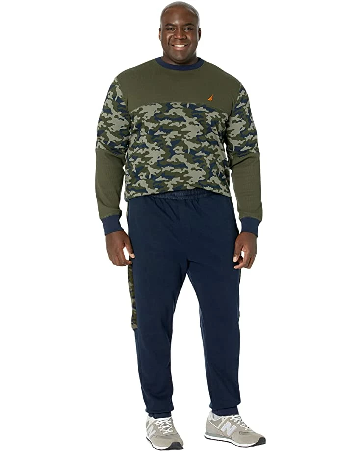 Nautica Big & Tall Big & Tall Camouflage Sherpa Panel Joggers | Pants 4 Nautica Big & Tall Big & Tall Camouflage Sherpa Panel Joggers | Pants - Image 4