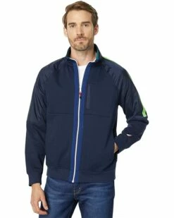 Nautica Color-Block Raglan Full Zip Sweatshirt | Hoodies & Sweatshirts